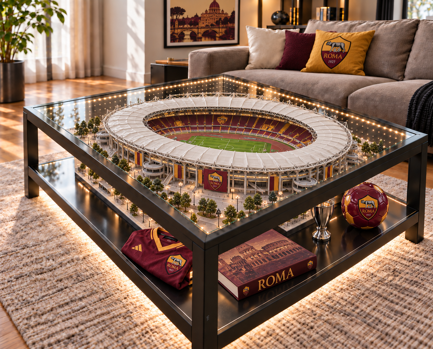 StadiBox Roma in un salotto moderno